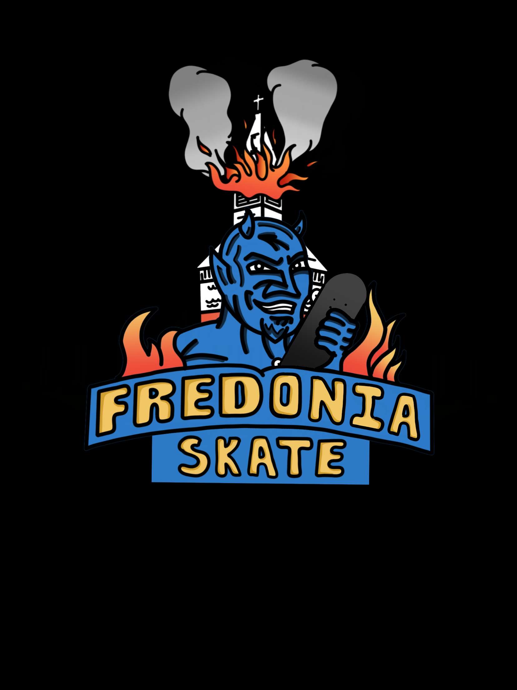 Fredonia Skateboard ClubLogo